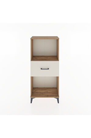Hyperion Dolap Tek Raflı Tek Çekmeceli 60x44x134 Çam-Aytaşı