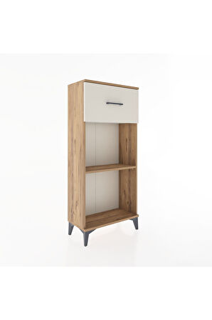 Hyperion Dolap Tek Raflı Tek Çekmeceli 60x44x134 Çam-Aytaşı