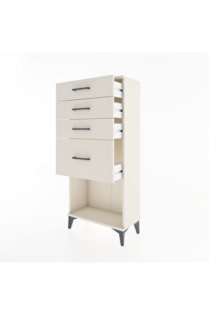 Hyperion Dolap 4 Çekmeceli 60x44x134 Aytaşı-Aytaşı