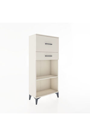 Hyperion Dolap Tek Raflı 2 Çekmeceli 60x44x134 Aytaşı-Aytaşı