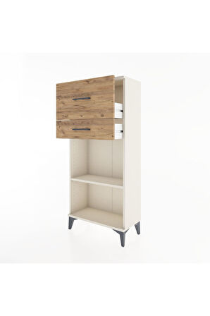 Hyperion Dolap Tek Raflı 2 Çekmeceli 60x44x134 Aytaşı-Çam