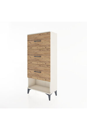 Hyperion Dolap 3 Çekmeceli 60x44x134 Aytaşı-Çam