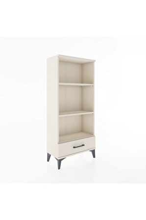 Hyperion Dolap 3 Raflı Tek Çekmeceli 60x44x134 Aytaşı-Aytaşı