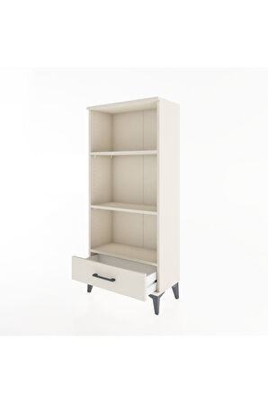 Hyperion Dolap 3 Raflı Tek Çekmeceli 60x44x134 Aytaşı-Aytaşı