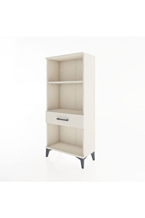 Hyperion Dolap 2 Raflı Tek Çekmeceli 60x44x134 Aytaşı-Aytaşı