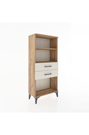 Hyperion Dolap 2 Raflı 2 Çekmeceli 60x44x134 Çam-Aytaşı