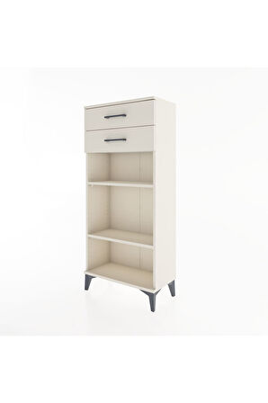 Hyperion Dolap 2 Raflı 2 Çekmeceli 60x44x134 Aytaşı-Aytaşı