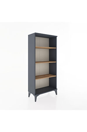 Hyperion Dolap 3 Raflı 60x44x134 Antrasit-Çam