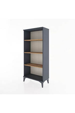 Hyperion Dolap 3 Raflı 60x44x134 Antrasit-Çam