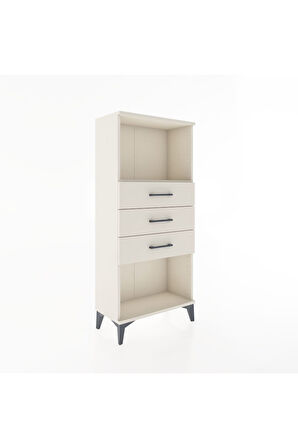 Hyperion Dolap Tek Raflı 3 Çekmeceli 60x44x134 Aytaşı-Aytaşı