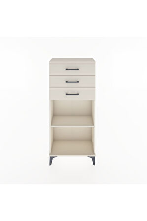 Hyperion Dolap Tek Raflı 3 Çekmeceli 60x44x134 Aytaşı-Aytaşı