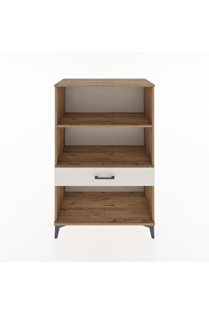 Hyperion Dolap 2 Raflı Tek Çekmeceli 88x44x134 Çam-Aytaşı