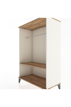 Hyperion Dolap Tek Raflı Tek Askılı 88x44x134 Aytaşı-Çam