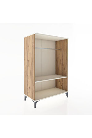 Hyperion Dolap Tek Raflı Tek Askılı 88x44x134 Çam-Aytaşı