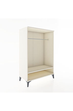 Hyperion Dolap Tek Raflı Tek Askılı 88x44x134 Aytaşı-Aytaşı