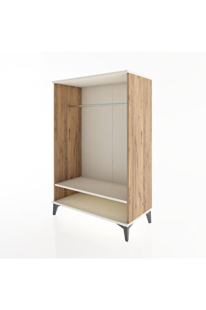 Hyperion Dolap Tek Raflı Tek Askılı 88x44x134 Çam-Aytaşı