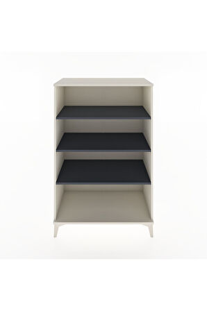 Hyperion Dolap 3 Raflı 88x44x134 Aytaşı-Antrasit