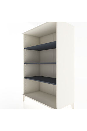 Hyperion Dolap 3 Raflı 88x44x134 Aytaşı-Antrasit