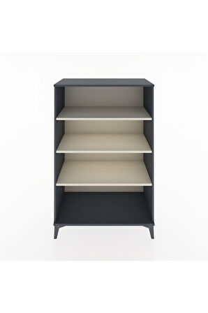 Hyperion Dolap 3 Raflı 88x44x134 Antrasit-Aytaşı