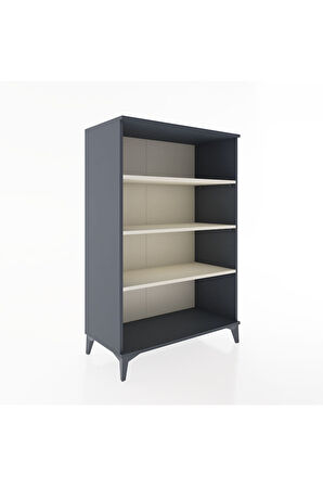 Hyperion Dolap 3 Raflı 88x44x134 Antrasit-Aytaşı
