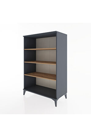 Hyperion Dolap 3 Raflı 88x44x134 Antrasit-Çam