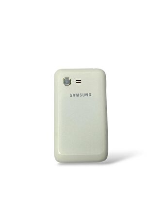 Samsung S5220 Kasa Samsung S5222 Star 3 Uyumlu Beyaz Renk Orta Kasa Ön Arka Kapak Tuş Takımı 