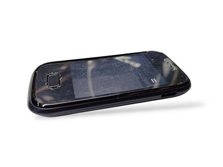 Samsung S5300 Kasa Samsung Galaxy S5300 Uyumlu Siyah Renk Orta Kasa Ön Arka Kapak Tuş Takımı