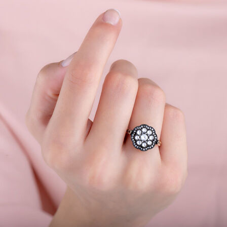 0.65 Karat Elmas Fantezi Yüzük