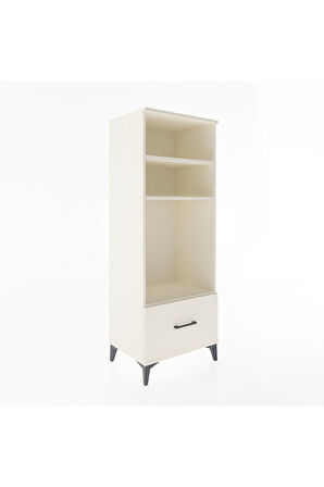 Hyperion Dolap 3 Raflı Tek Çekmeceli 60x44x163 Aytaşı-Aytaşı