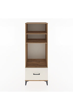 Hyperion Dolap 3 Raflı Tek Çekmeceli 60x44x163 Çam-Aytaşı