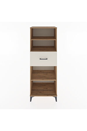 Hyperion Dolap 3 Raflı Tek Çekmeceli 60x44x163 Çam-Aytaşı