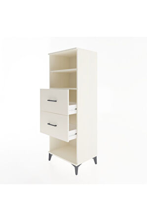 Hyperion Dolap 2 Raflı 2 Çekmeceli 60x44x163 Aytaşı-Aytaşı