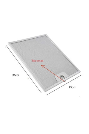 DKE995T İçin Davlumbaz Aspiratör 250X300 Alüminyum Yağ Süzgeç Tel Kaset Filtre