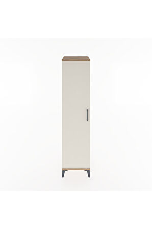 Hyperion Dolap 2 Raflı Tek Kapaklı Tek Askılı 44x44x182 Çam-Aytaşı