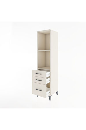 Hyperion Dolap 2 Raflı 3 Çekmeceli 44x44x182 Aytaşı-Aytaşı