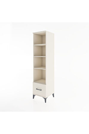 Hyperion Dolap 4 Raflı Tek Çekmeceli 44x44x182 Aytaşı-Aytaşı