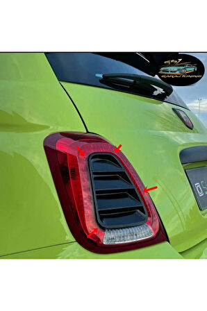 FİAT 500 & 595 ABARTH STOPLAR İÇİN HAVALANDIRMA IZGARA