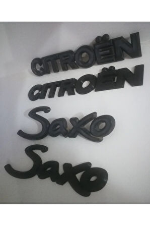 CİTROEN SAXO BAGAJ YAZISI ABS BASKI