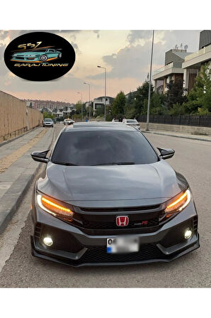 Honda Civic FC5 2016-2021 İçin Uyumlu Type-r Ön Lip