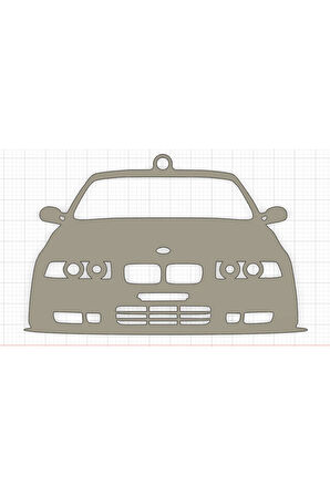 BMW E36 ANAHTARLIK 3D MODEL