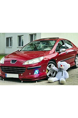 PEUGEOT 407 ÖN TAMPON EKİ KARLIK FİBERGLASS BOYASIZ