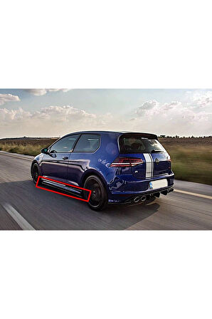 VW GOLF MK6 uyumlu  MARŞPİYEL SAĞ SOL TAKIM FİBERGLASS BOYASIZ