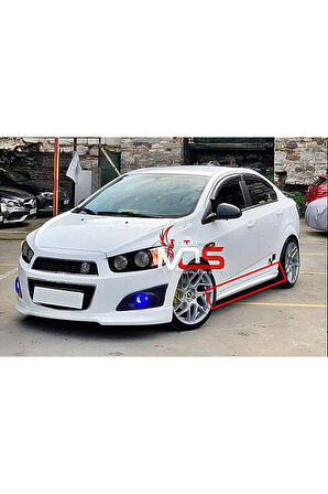 CHEVROLET AVEO SEDAN MARŞPİYEL SAĞ SOL TAKIM FİBERGLASS BOYASIZ Uyumlu