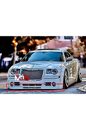 CHRYSLER 300C UYUMLU ÖN TAMPON EKİ KARLIK FİBERGLASS BOYASIZ