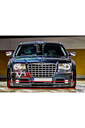 CHRYSLER 300C UYUMLU ÖN TAMPON EKİ KARLIK FİBERGLASS BOYASIZ