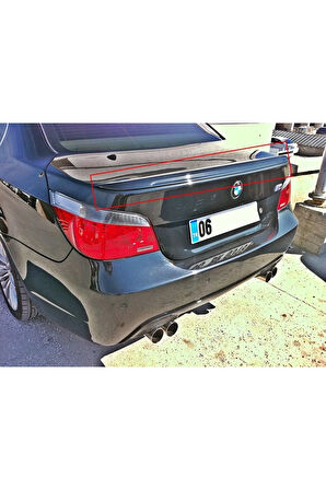 BMW E60 SPOYLER FİBERGLASS BOYASIZ