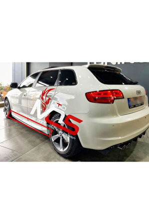 AUDİ A3 HB AERO MARŞPİYEL SAĞ SOL TK FİBERGLASS BOYASIZ