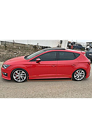 SEAT LEON MK3 R UYUMLU  MARŞPİYEL SAĞ SOL TAKIM FİBERGLASS BOYASIZ