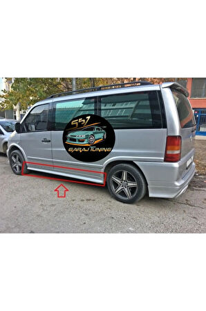 MERCEDES VİTO 1 MARŞPİYEL SAĞ SOL TAKIM FİBERGLASS BOYASIZ