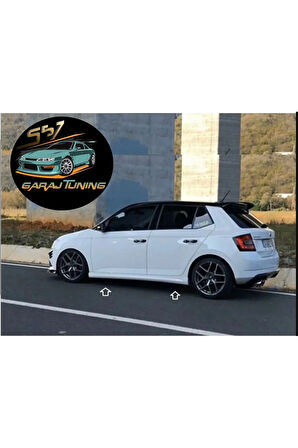 SKODA FABİA MARŞPİYEL SAĞ SOL TAKIM FİBERGLASS BOYASIZ